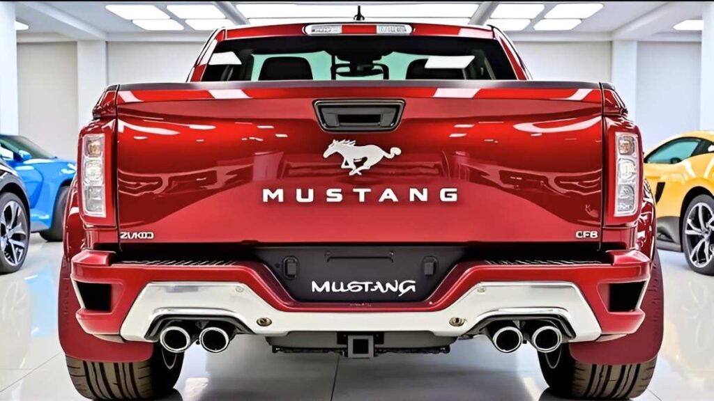 Ford Mustang Pickup 2026 La sorprendente fusión entre muscle car y camioneta
