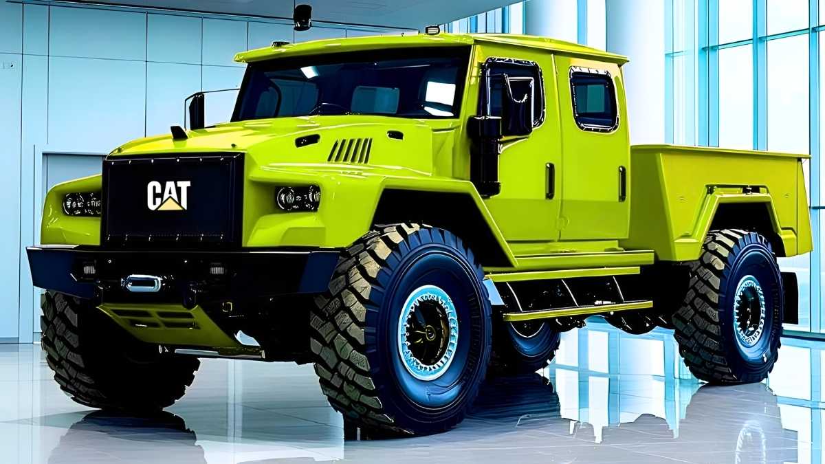 Caterpillar Pickup 2026 llega con fuerza robusta y diseño resistente